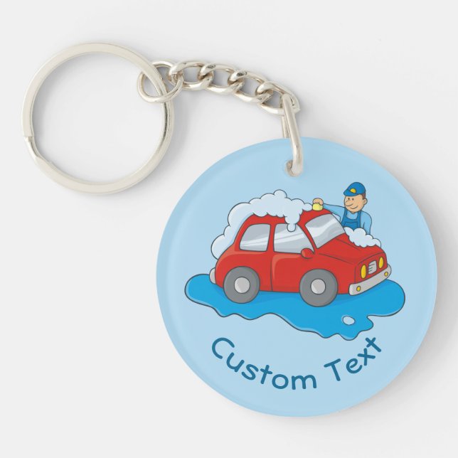 Cartvättman Keychain (Framsidan)