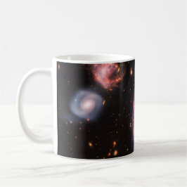 Cartwheel Galaxy JWST James Webb-rymdteleskopet Kaffemugg