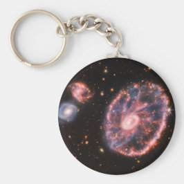 CartWhey Galaxy JWST James Webb Space Telescope Nyckelring
