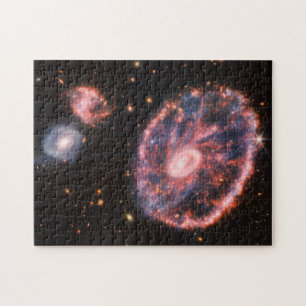 CartWhey Galaxy JWST James Webb Space Telescope Pussel