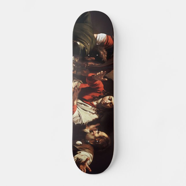 Carvaggio konstarbete skateboard bräda 20,5 cm (Framsida)