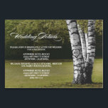 Carved Birch Träd bröllopsmottagning   Hotel-kort Bordsnummer<br><div class="desc">Carved Birch Träd Wedding Reception   Hotel Cards - inkludera dessa detaljkort för att informera dina gäster om din mottagningsplats,  mottagningstid och hotellinformation för att underlätta planeringen. Du kan lägga till mer information om det behövs genom att klicka på knappen Anpassa ovan. Se fullt matchningssamling i den här designen nedan.</div>