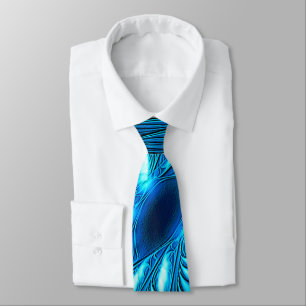 Carved Blue Star Neck Tie Slips