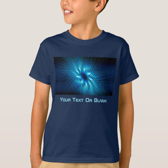 Carved Blue Star T-shirt (Framsida)