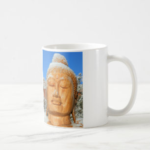 Carved Buddha mugg
