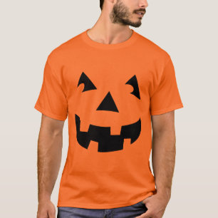 Carved Pumpkin Head T Shirt
