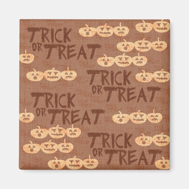 Carved Pumpkins Magnet (Framsidan)