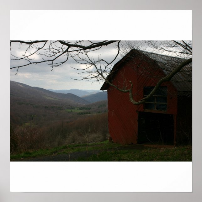 Carver Gap, Appalachian Trail Poster (Framsidan)