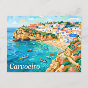 Carvoeiro Portugal Vykort