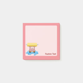 Carwash Gris Tecknad Post-it Block