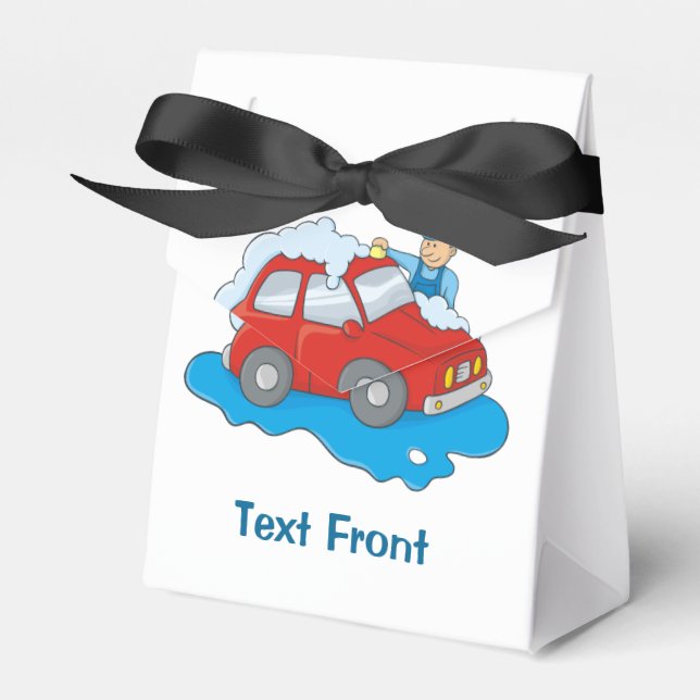 Carwash Man Presentaskar (Framsidan Sidan)