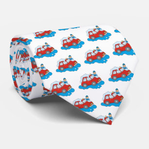 Carwash Man Slips