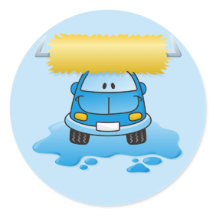 Carwash tecknad