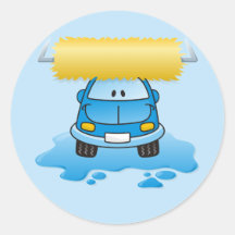 Carwash tecknad