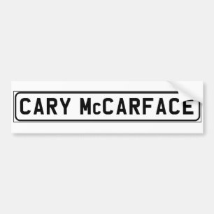 Cary McCarface bildekal