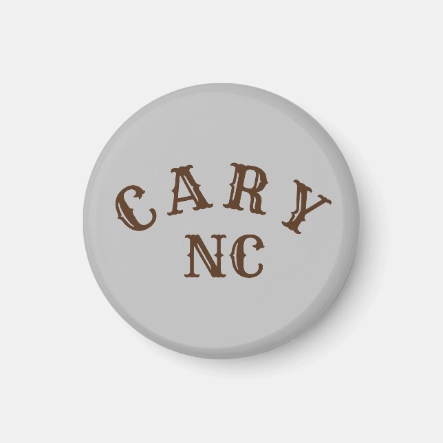 Cary, North Carolina Magnet (Framsidan)