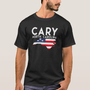 Cary North Carolina USA State America Travel T Shirt