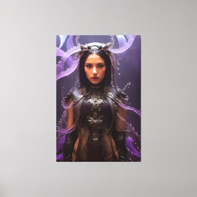 Carybdea Brevipedalia 062 Canvastryck (Framsida)