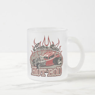 Caryoon hot rod frostad glasmugg
