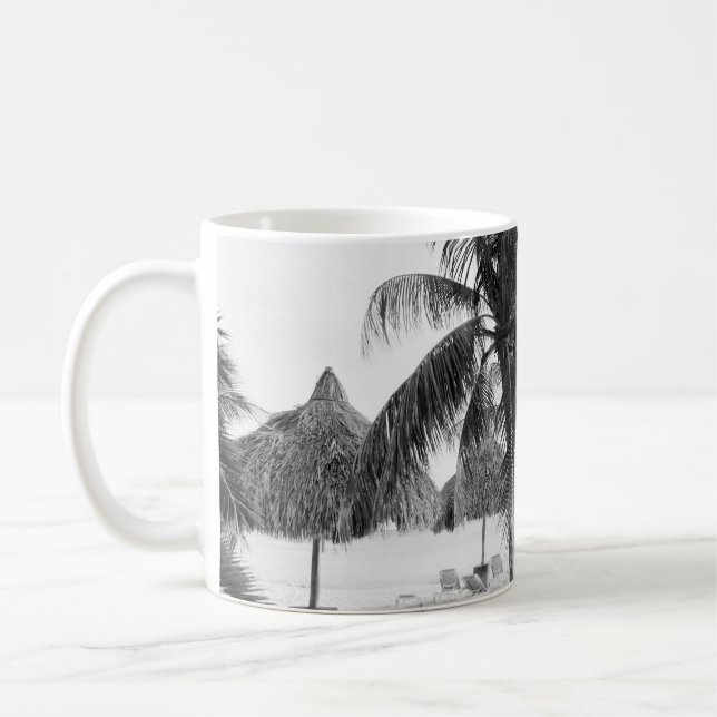 Cas Abao - Tropical Beach Escape #5 #Haven #wall Kaffemugg (Vänster)