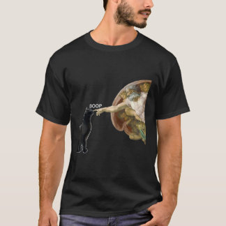 Cas för män kvinnor Roligt Cas för kattpappa mamma T Shirt