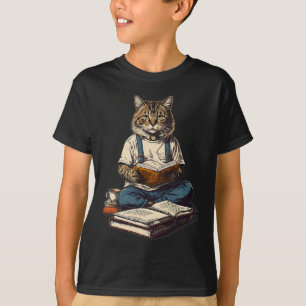 Cas Reading A Bok Graphic Ca Kien Älskare T Shirt