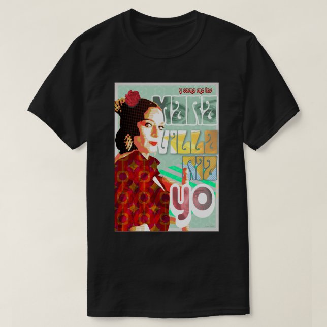 CAS SUPERSTARS LOLA FLORES Mk II T Shirt (Design framsida)