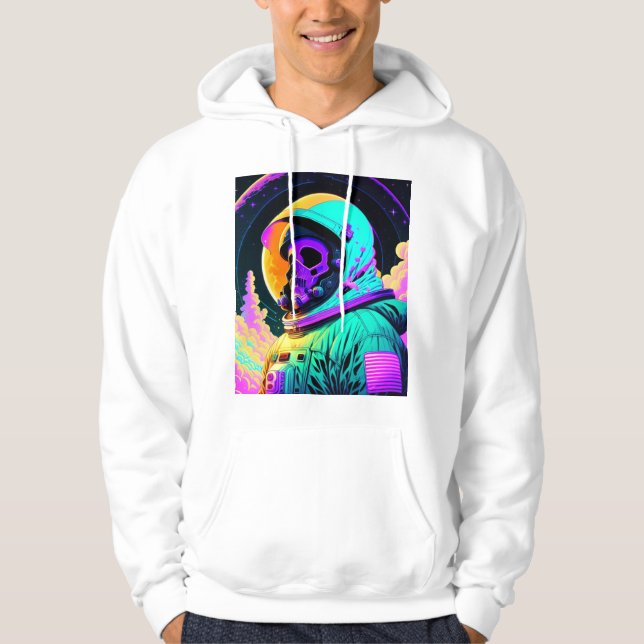 Casa astronauta  hoodie (Framsida)