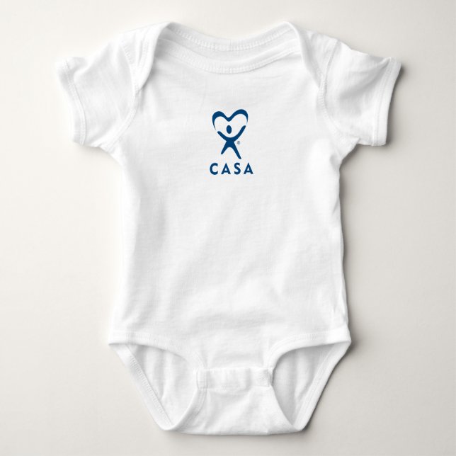 CASA av den Travis County babyen som är i ett T Shirt (Framsida)