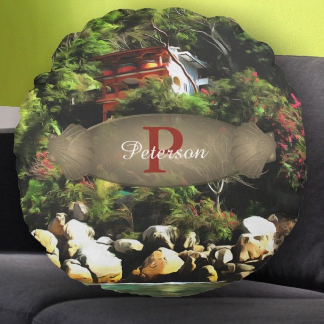 Casa Bahia Bonita 0759 Rund Kudde (Skapare uppladdad)