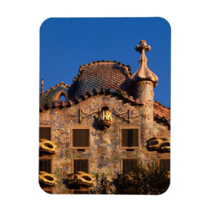 Casa Batilo, Gaudi-arkitektur, Barcelona, Magnet