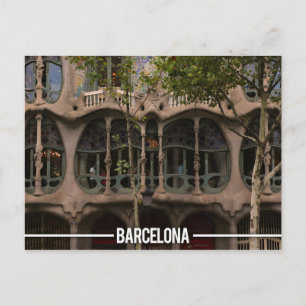 Casa Batllo - Antoni Gaudi, Barcelona Vykort