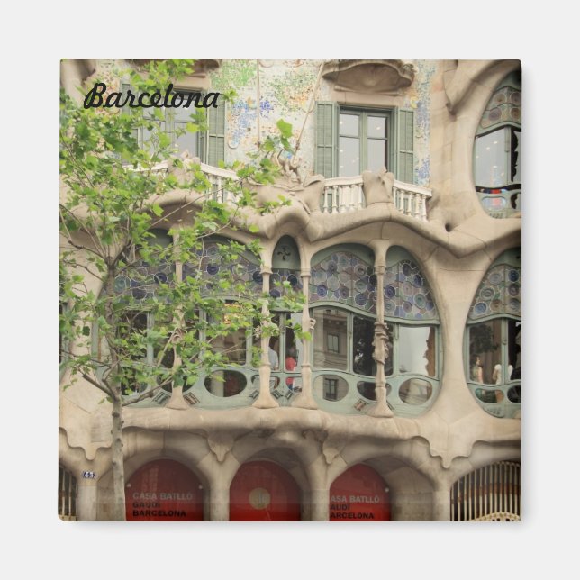 Casa Batllo, Barcelona Magnet (Framsidan)