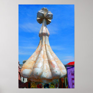Casa Batllo Barcelona Spanien Poster