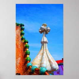 Casa Batllo Barcelona Spanien Poster