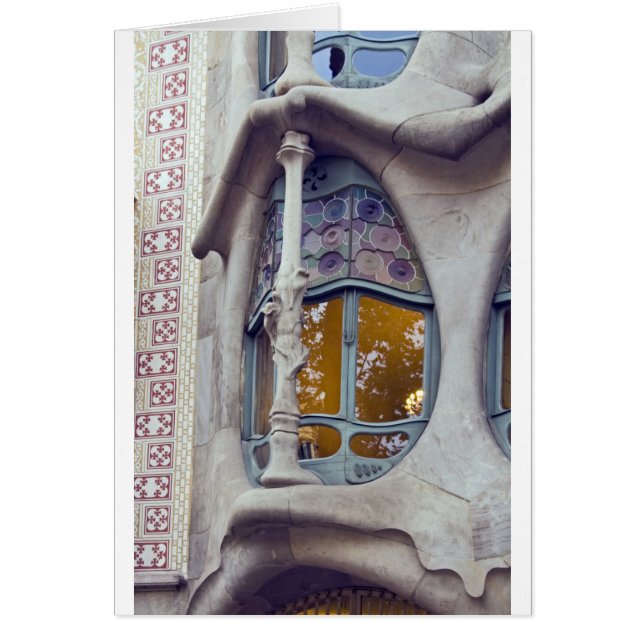 Casa Batlo, Barcelona Hälsningskort (Framsidan)