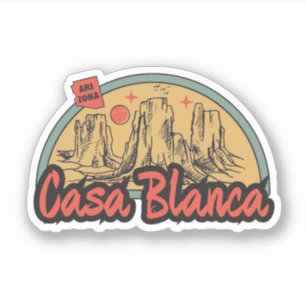 Casa Blanca, Arizona Klistermärken