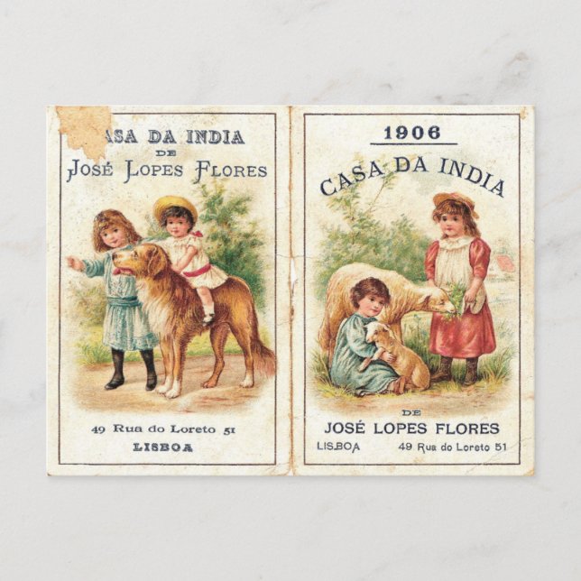 Casa Da India Vykort (Framsida)
