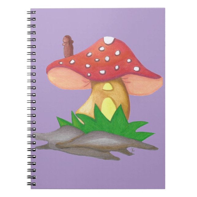 Casa de Cogumelo Anteckningsbok (Framsidan)