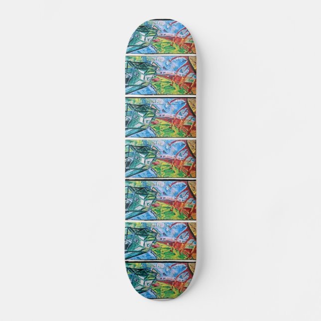 CASA DE LA SOL SKATEBOARD BRÄDA 19,5 CM (Framsida)