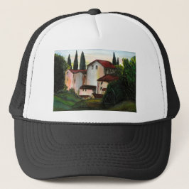 Casa de Pueblo Dibujo Tuscany italien Countryside Keps