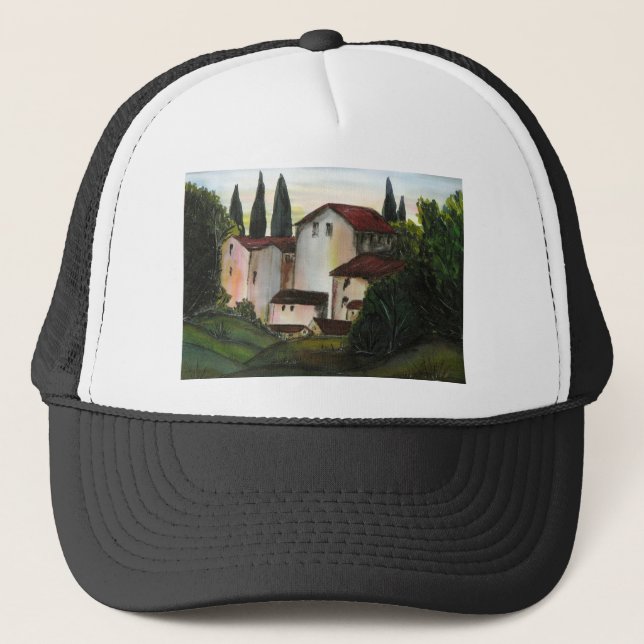 Casa de Pueblo Dibujo Tuscany italien Countryside Keps (Framsida)