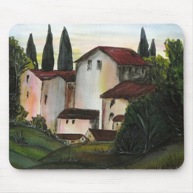 Casa de Pueblo Dibujo Tuscany italien Countryside Musmatta (Framsidan)