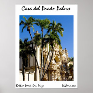 Casa del Prado Handflatan Poster