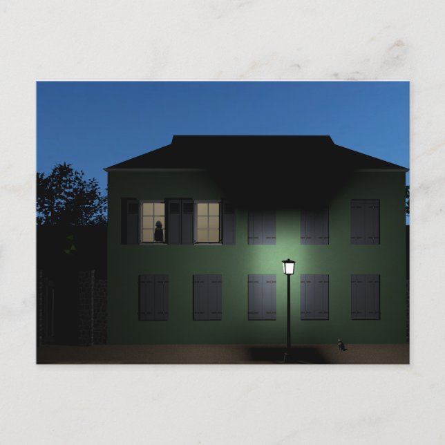 Casa en el campo vykort (Framsida)