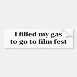 Casa Film Bumper Sticker! Bildekal