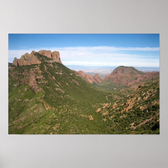 Casa Granda - Big Bend, Texas Poster (Framsidan)