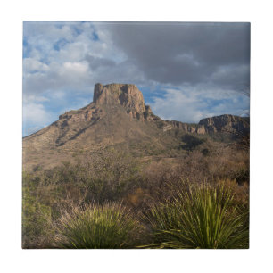 Casa Grande Peak, Chisos Basin, Big Bend Kakelplatta