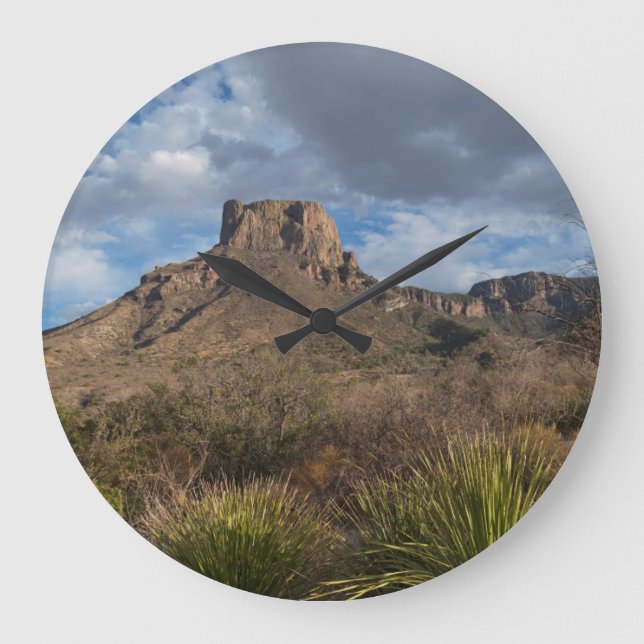 Casa Grande Peak, Chisos Basin, Big Bend Stor Klocka (Framsida)