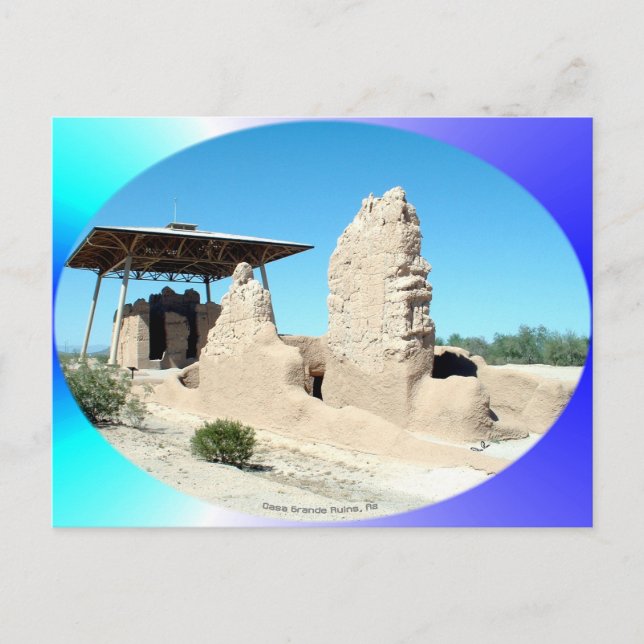 Casa Grande Ruins Vykort (Framsida)